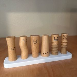Lovevery Wooden Emotion Doll Set